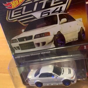 Hotwheels Elite 64 1996 Toyota Chaser JZX100 toy car